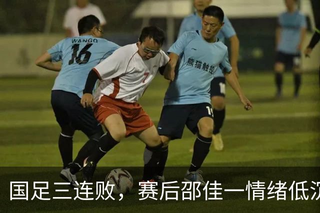国足三连败，赛后邵佳一情绪低沉向球迷致歉