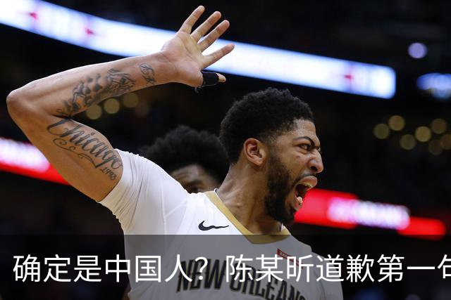 确定是中国人？陈某昕道歉第一句话就“露馅”了，央视公布新进展